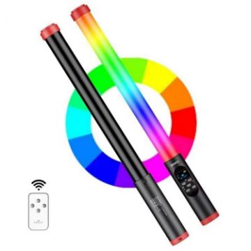 Picture of JMARY FM-128RGB Handheld LED Fill Light Outdoor Photography Light Waterproof RGB Light Stick