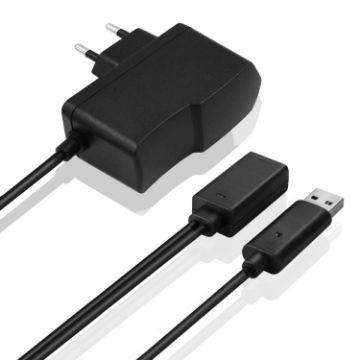 Xbox 360 Kinect Sensor Charger USB AC Adapter Power Supply (EU Plug) - 1