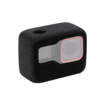 Picture of For Insta360 Ace Pro Sponge Foam Windshield Housing Case (Black)
