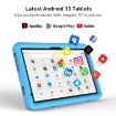 Picture of P30H WiFi Kid Tablet 10.1 inch, 4GB+128GB, Android 13 Allwinner A523 Octa Core CPU Support Parental Control Google Play (Blue)