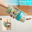 Salad Meal Shaker Cup Portable Fruit and Vegetable Container Large Pink - 4