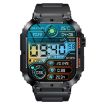 Picture of K57 Pro 1.96 Inch Bluetooth Call Music Weather Display Waterproof Smart Watch, Color: Black
