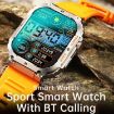 K57 Pro 1.96 Inch Bluetooth Smart Watch, Black - 4