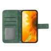 Motorola Moto G34 5G Green Leather Phone Case with Lanyard - 3