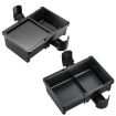 Picture of Car Seat Armrest Storage Box Adjustable Tissue Box (Black+Cover Plate)