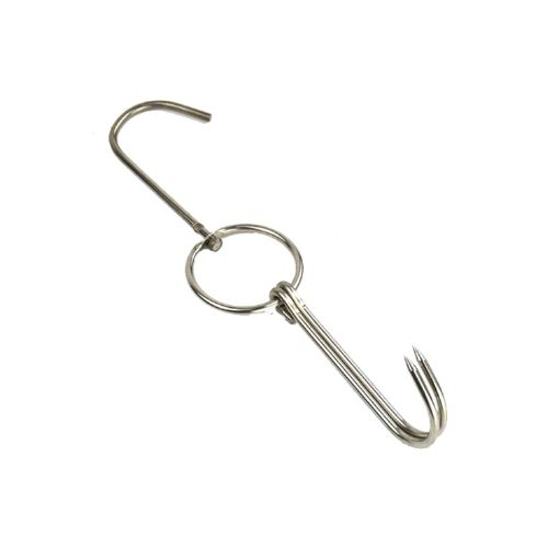 Stainless Steel Duck Cooker Hanger - Outdoor Barbecue Hanging Hook Stand - 1