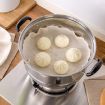10pcs 55cm Non-stick Steamer Cloth Buns Cotton Gauze Matting Cloth - 8