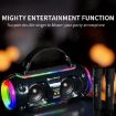 Rixing NR8806 Portable Bluetooth Speaker - Black - 8