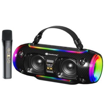 Rixing NR8806 Portable Bluetooth Speaker - Black - 1