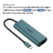 Picture of Onten UC121 5 in 1 USB-C/Type-C to USB 3.0 HUB with 5V Input & 100Mbps Network Card