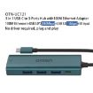 Picture of Onten UC121 5 in 1 USB-C/Type-C to USB 3.0 HUB with 5V Input & 100Mbps Network Card