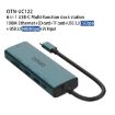 Picture of Onten UC122 6 in 1 USB-C/Type-C to SD + TF Card + USB 3.0 HUB with 5V Input & 100Mbps Network Card