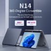 Picture of Ninkear N14 Yoga 14 inch Laptop, 16GB+1TB, Windows 11 Home Intel Alder Lake-N95 4K UHD Touch Screen (EU Plug)