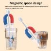 Picture of 10000rpm/min Magnetic Levitation Electric Coffee Stirrer Milk Shaker Red Wine Decanter (Pink)