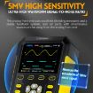 Picture of FNIRSI 2 In 1 Small Handheld Fluorescence Digital Dual-Channel Oscilloscope, US Plug (Yellow)