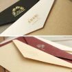 Picture of 26pcs/Set Vintage Foil Stamping Simple Greeting Card Invitation Romantic Envelope (5 Light Color+20 White Blank Letter Paper+Transparent Stickers)