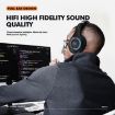 A8 Gaming Wireless Headset Stereo Over Ear Headphone (Black) - 4