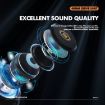 A8 Gaming Wireless Headset Stereo Over Ear Headphone (Black) - 5