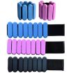 Picture of Yoga Fitness Adjustable Silicone Weight-bearing Bracelet Strength Exercise Equipment, Weight: 900g (Black)