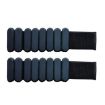 Picture of Yoga Fitness Adjustable Silicone Weight-bearing Bracelet Strength Exercise Equipment, Weight: 1000g (Black)