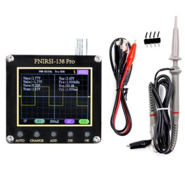 Picture of FNIRSI Handheld Small Teaching Maintenance Digital Oscilloscope, Specification: Upgrade Without Battery