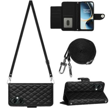 OnePlus CE 3 Lite 5G/Nord N30 Leather Phone Case - Black - 1