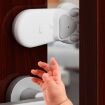 Picture of Baby Anti Clip Hand Door Stopper Automatic Blocker Child Safety Close Door Anti Collision Clip, Style: With Alarm