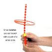 Picture of 40pcs/Pack Hand Push Flying Saucer Bamboo Dragonfly Educational Children Toy, Random Color Delivery