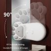 Picture of Baby Anti Clip Hand Door Stopper Automatic Blocker Child Safety Close Door Anti Collision Clip, Style: Without Alarm