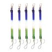 Picture of 5pcs Spring Key Rope Plastic Keychain Environmentally Friendly Elastic Chain (Colorful Random Delivery)