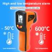 Picture of NJTY Digital Display High-Precision Infrared Thermometer For Bakery Kitchen Industry, Spec: T400A (Adjustable)