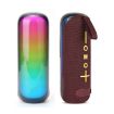 Picture of T&G TG-384 Mini Portable Bluetooth Speaker Support TF/U-disk/RGB Light (Brown)