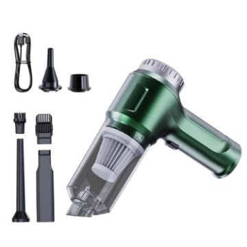 Picture of SUITU ST-6651 Automotive Charging Dust Removal Blower Car Brushless Vacuum Cleaner (Green)
