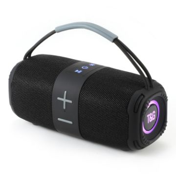 Picture of T&G TG-668 Wireless Bluetooth Speaker Portable TWS Subwoofer with Handle (Black)