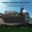 T&G TG-421 RGB BT Outdoor Waterproof Speakers Green - 3