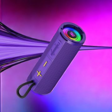 Picture of T&G TG-421 RGB BT Outdoor Waterproof Speakers (Purple)