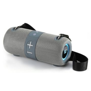 T&G TG-672 Outdoor Portable Subwoofer Bluetooth Speaker Grey - 1