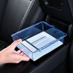 Picture of For 2023.9 Tesla Model3 Silicone Double-Layer Storage Box, Color: Black Armrest Box