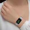Samsung Galaxy Fit 3 SM-R390 Metal Watch Band - Silver+Gold - 9