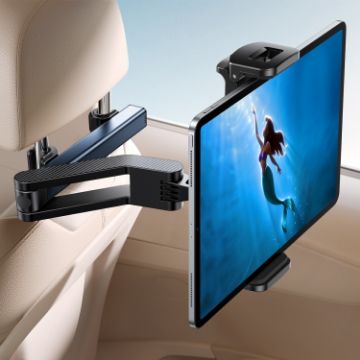 Picture of JOYROOM JR-ZS369 Car Headrest Phone & Tablet Holder (Metal Grey)