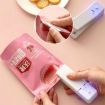 Picture of USB Charging Mini Magnetic Sealing Machine Portable Sealing Clip Food Moisture-proof Sealer (Pink)