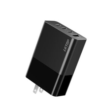 Picture of LKTOP 100W Gallium Nitride Fast Charger AC Adapter With 3 USB-C/Type-C+1 USB-A Port US Plug