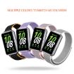 Samsung Galaxy Fit 3 Woven Nylon Loop Watch Band - Purple - 5