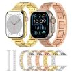 Apple Watch Series 9 45mm H Slim Stainless Steel Band - Gold - 7
