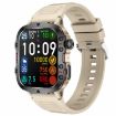 QX11 1.96" BT5.2 Smart Sport Watch - Beige - 1
