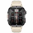 QX11 1.96" BT5.2 Smart Sport Watch - Beige - 2