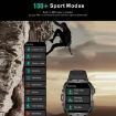 QX11 1.96" BT5.2 Smart Sport Watch - Beige - 8