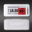 Picture of 2.9 Inch E-ink Screen Bluetooth Smart Electronic Labels Support Custom Text/Picture/QR Code/Barcode