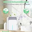 1500ml Semiconductor Dehumidifier with Automatic Defrost & Timer EU Plug - 6
