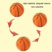 Picture of 2pcs 6CM Mini Rubber Basketball Decompression Vent High Elastic Toy (Orange)